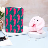 Spicy Chili Print Diary & Heart Bunny Keychain Combo