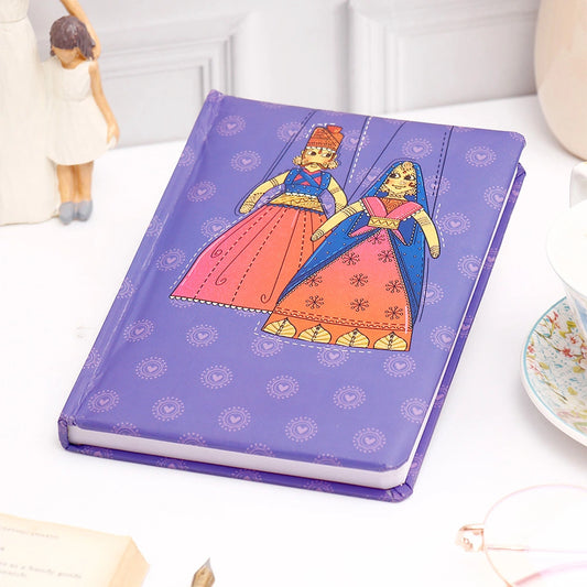 Jaipuri Kathputli Ruled Cushioned Diary