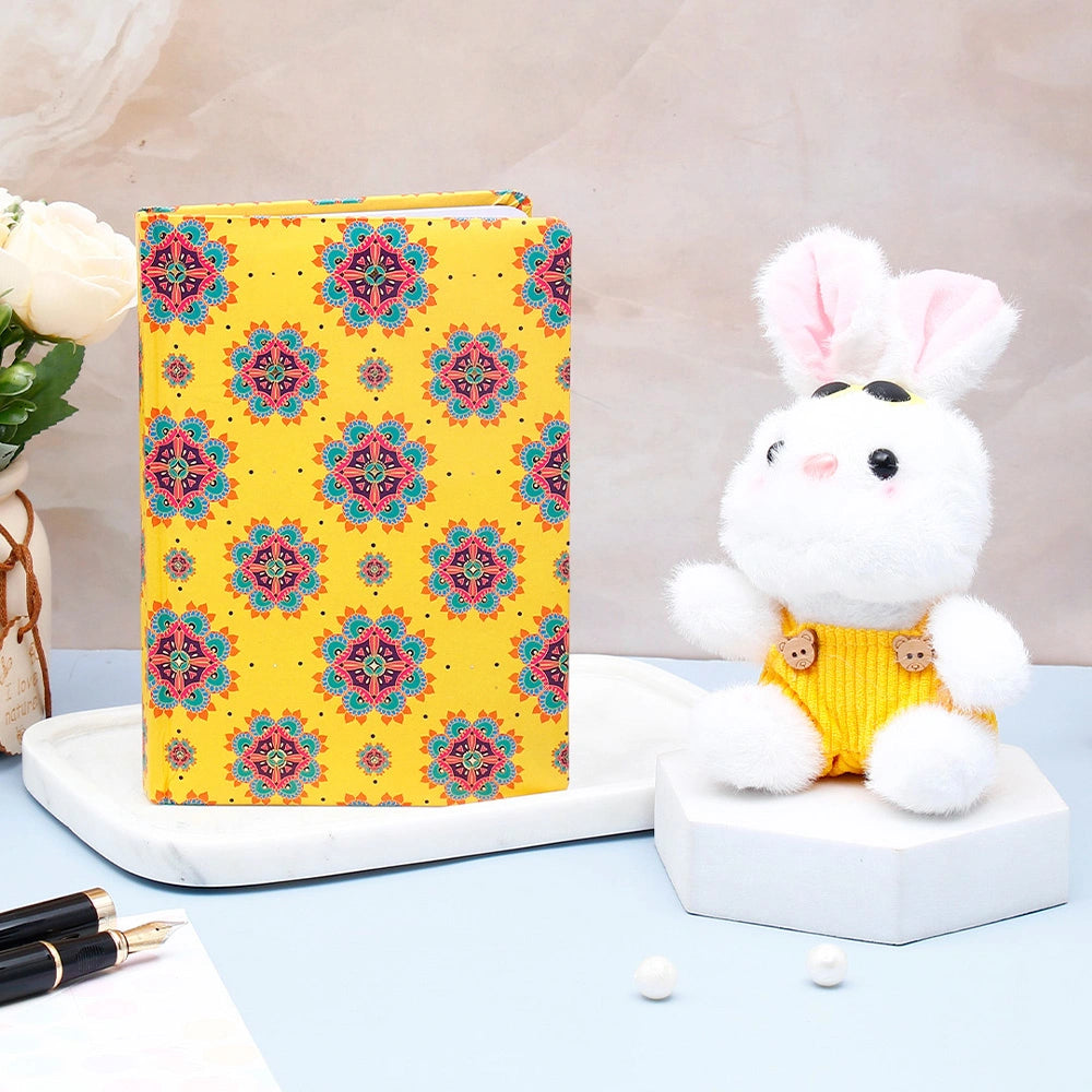 Haldi & Bloom Diary & Bunny Keychain Combo