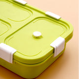 Lime Green Stainless Steel Bento Box