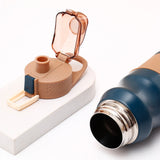 Steel Blue Water Bottle