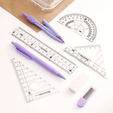Geometry Set Purple Cat Paw