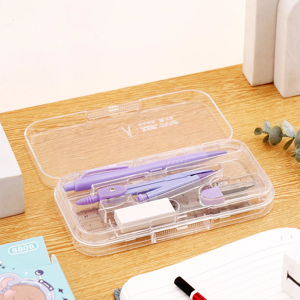 Purple 8 Piece Geometry Set