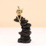 Guitarist on Rocks Set Of 2 Showpiece
