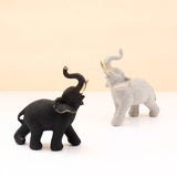 Lucky Elephant Pair Showpiece