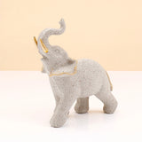 Lucky Elephant Pair Showpiece