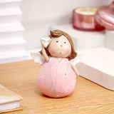 Chubby Angel with Heart Showpiece