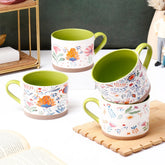 Garden Sip Set Of 4 Mugs