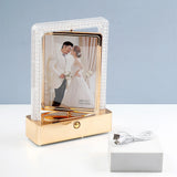 Luxury LED Rotating Photo Frame