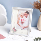 Pink Crystal Butterfly LED Photo Frame