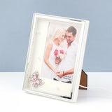 Pink Crystal Butterfly LED Photo Frame