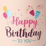 Cream Happy Birthday To You Ceramic Mug