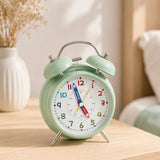 Mint Green Twin Bell Alarm Clock