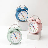 Mint Green Twin Bell Alarm Clock