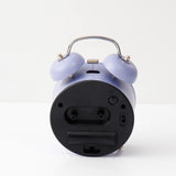 Purple Twin Bell Alarm Clock