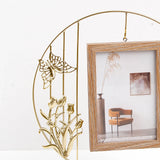 Golden Halo Butterfly Hanging Photo Frame