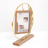 Golden Halo Bird Hanging Photo Frame