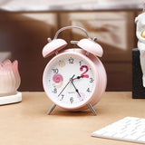 Pink Analog Alarm Clock