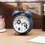 Navy Analog Alarm Clock