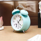Teal Green Analog Alarm Clock