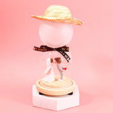 Archies Straw Hat Bride & Groom Couple Showpiece