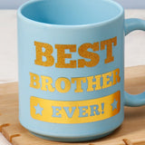 Best Brother Ever Mug - Dusty Blue
