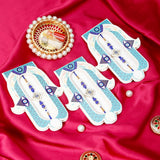 Pack Of 3 Evil Eye Clover Rakhi