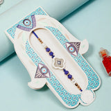 Pack Of 3 Evil Eye Clover Rakhi