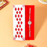 Rakhi Gift Combo for Brother- Yin Yang Charm Rakhi & Archies Ghost Perfume