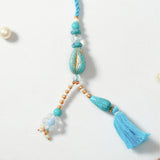 Pack Of 5 Teal Tint Lumba Rakhi