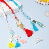 Pack of 3 Charm Tassel Lumba Rakhis