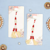 Pack Of 2 Beads And Pearls Lumba Rakhi