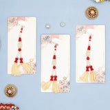 Pack Of 3 Beads And Pearls Lumba Rakhi
