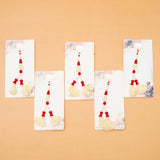 Pack Of 5 Beads And Pearls Lumba Rakhi