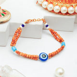 Pack Of 3 Evil Eye Adjustable Bracelet Rakhi