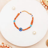Pack Of 3 Evil Eye Adjustable Bracelet Rakhi