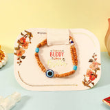 Evil Eye Adjustable Bracelet Rakhi