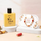Rudraksha Rakhi Gift Set for Brother with UXR Classic Oud Perfume Perfume