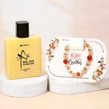 Rudraksha Rakhi Gift Set for Brother with UXR Classic Oud Perfume Perfume