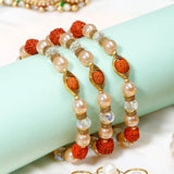 Pack Of 3 Rudraksh Adjustable Rakhi