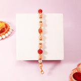 Pack Of 5 Rudraksh Adjustable Rakhi