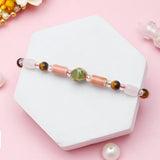 Set of 2 Earthy Gemstone Bead Rakhi