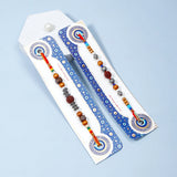 Oxidised Silver & Rudraksha Bead Rakhi Set