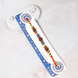 Pack of 3 Rustic Rudraksha Bead Rakhis