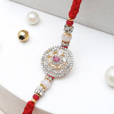 Ruby Mandala Charm Rakhi & UXR Original Perfume Mug Set