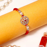 Royal Ruby Stone Rakhi
