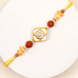 Pack Of 5 Caramel Spinning Rakhi