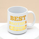 Rhinestone Rakhi Gift Set for Brother with Mug - Golden Medallion Rakhi