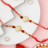 Pack Of 2 Stone Embeded Rakhi