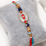 Pack Of 3 Kundan Nazar Evil Eye Rakhi